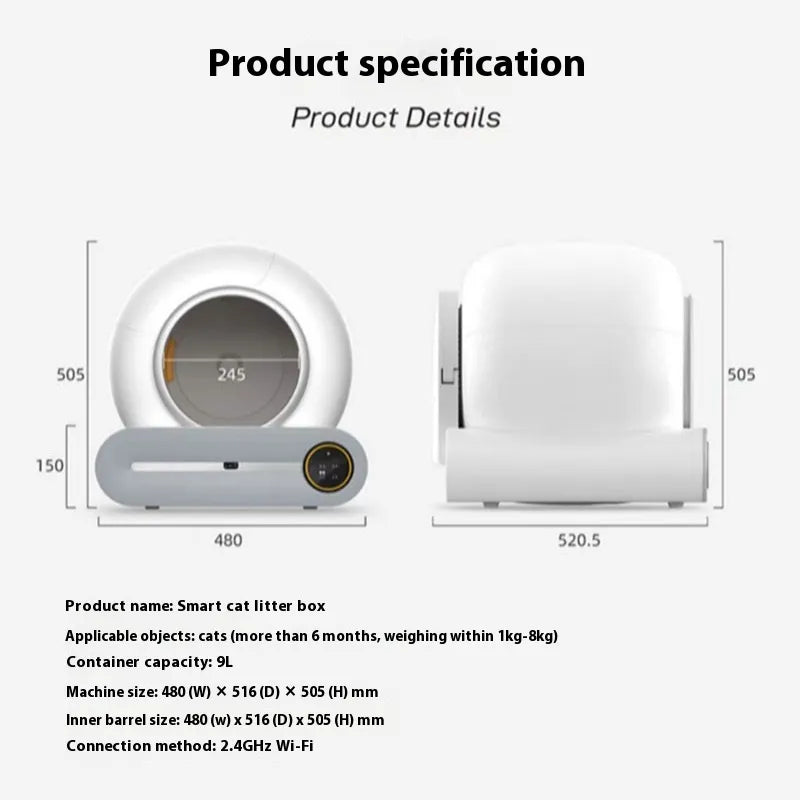 Hygienic SmartCat Litter Box